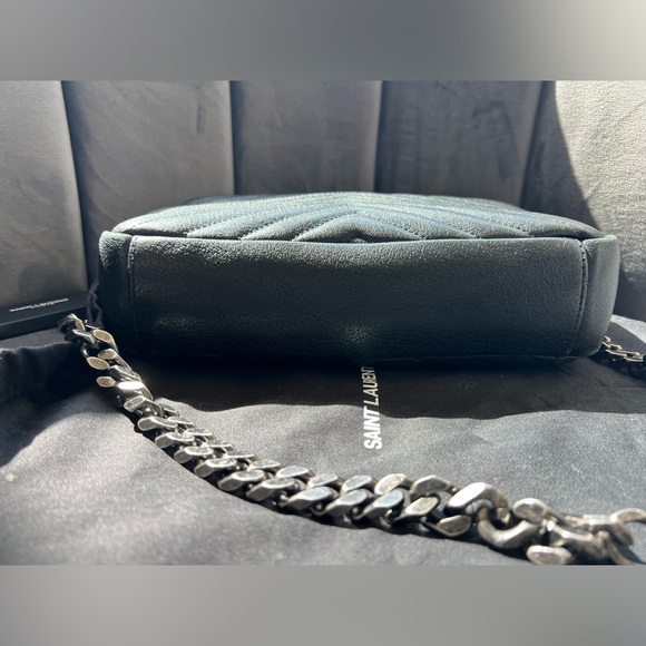 Sold-YSL Medium Quilted College Bag Black - Picture 8 of 17